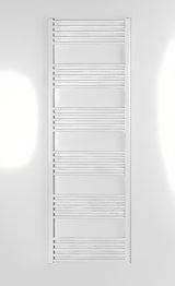 Bijeli kombinirani radijator SAT KD 45x180 cm s bočnim priključkom na razmak