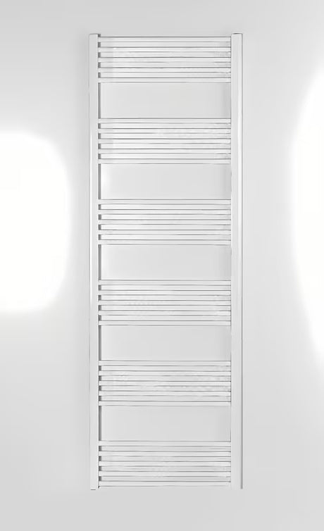 Bijeli kombinirani radijator SAT KD 45x180 cm s bočnim priključkom na razmak