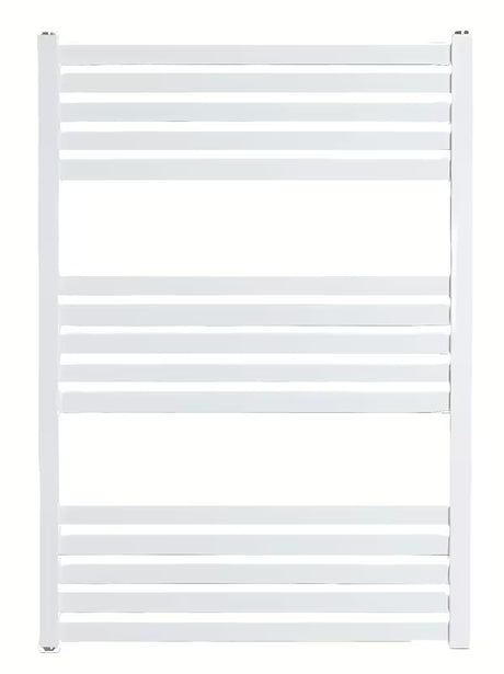 Bijeli kombinirani radijator SAT Kh 80 x 60 cm s bočnim priključkom na razmak