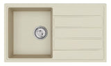 Granitni sudoper  SAT s ocjeđivačem u boji jasmina pro montaža na radnu ploču