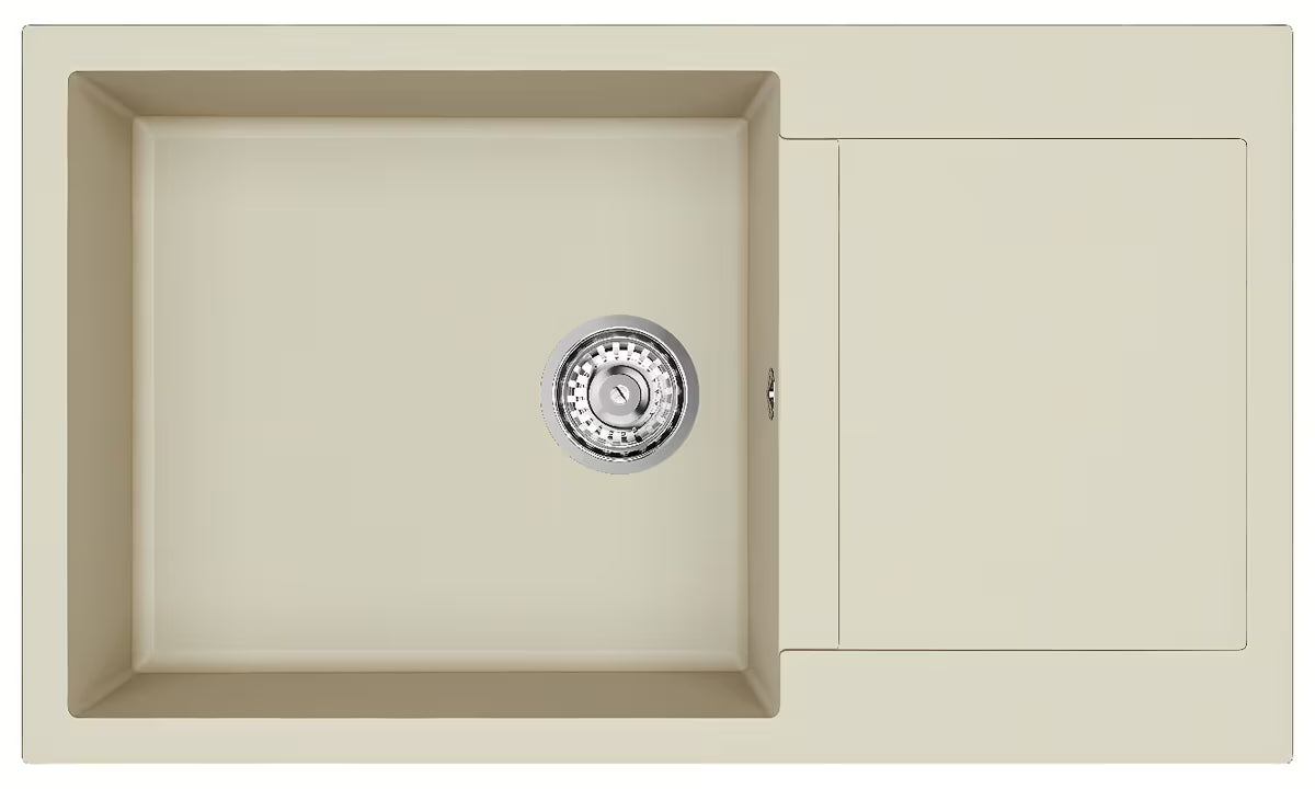 Granitni sudoper  SAT s ocjeđivačem pro montaža na radnu ploču u boji jasmina