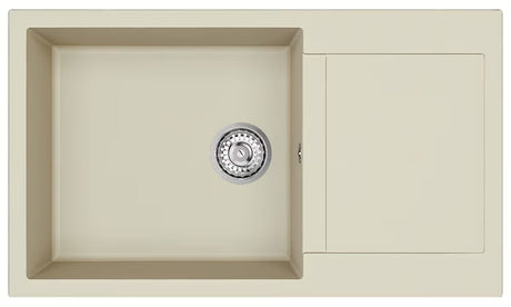 Granitni sudoper  SAT s ocjeđivačem pro montaža na radnu ploču u boji jasmina
