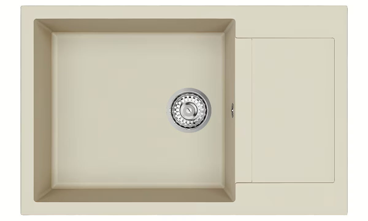 SAT granitni sudoper  s ocjeđivačem u boji jasmina pro montaža na radnu ploču