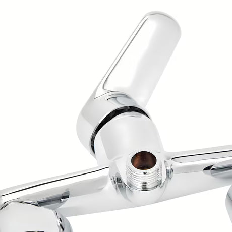 Kromirana jednoručna baterija miješalica za tuš SAT Mood pro za zidnu montažu bez tuš seta.