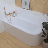 Samostojeći  kutna kada SAT Mood u lijevoj izvedbi 170x70 cm od akrila