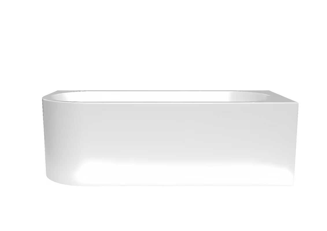 Samostojeći  kutna kada SAT Mood u desnoj izvedbi od akrila 170x70 cm.