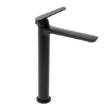 Visoka miješalica za Umivaonik SAT Mood u mat crnoj boji s ručicom