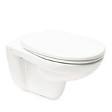 Viseći WC set vitra Normus pro za predzidnu montažu s bijelom keramikom i sjedalom soft Close
