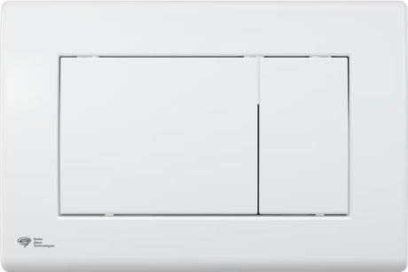 Bijela sjajna tipka za ispiranje tipka SAT od plastike pro za ugradbene vodokotliće SAT