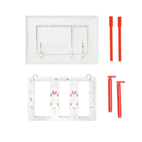 Bijela sjajna tipka za ispiranje tipka SAT od plastike pro za ugradbene vodokotliće SAT