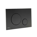 Dvokoličinsko tipka za aktiviranje SAT pro mehaničko ispiranje u mat crnoj izvedbi