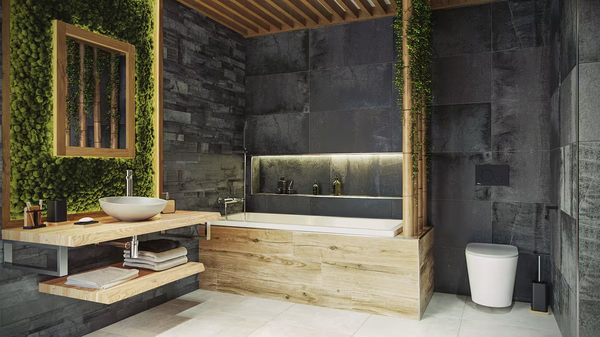 Dvokoličinsko tipka za aktiviranje SAT pro mehaničko ispiranje u mat crnoj izvedbi