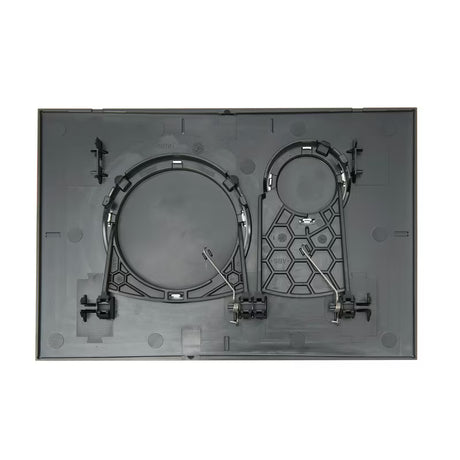 Dvokoličinsko tipka za aktiviranje SAT pro mehaničko ispiranje u mat crnoj izvedbi