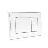 Tipka za ispiranje tipka za aktiviranje SAT u sjajnoj krom izvedbi pro za ugradbene vodokotliće SAT.