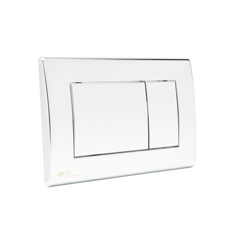 Tipka za ispiranje tipka za aktiviranje SAT u sjajnoj krom izvedbi pro za ugradbene vodokotliće SAT.