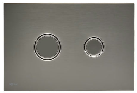 Tipka za Aktiviranje SAT u izvedbi gun metal mat od inoxa s PVD površinom i Anti-fingerprint obradom.