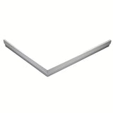 Bijela akrilna obloga za tuš kadu SAT Limnew pro za oblaganje tuš kade visine 10 cm