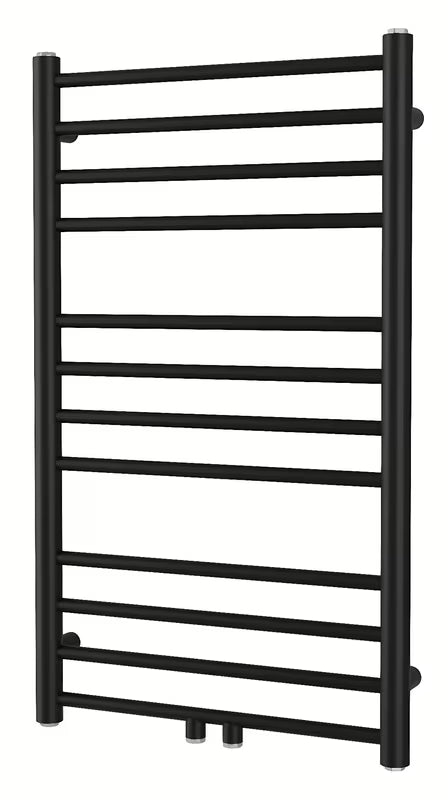 Kombinirani radijator SAT Paul 50x84 cm u crnoj mat boji sa središnjim priključkom