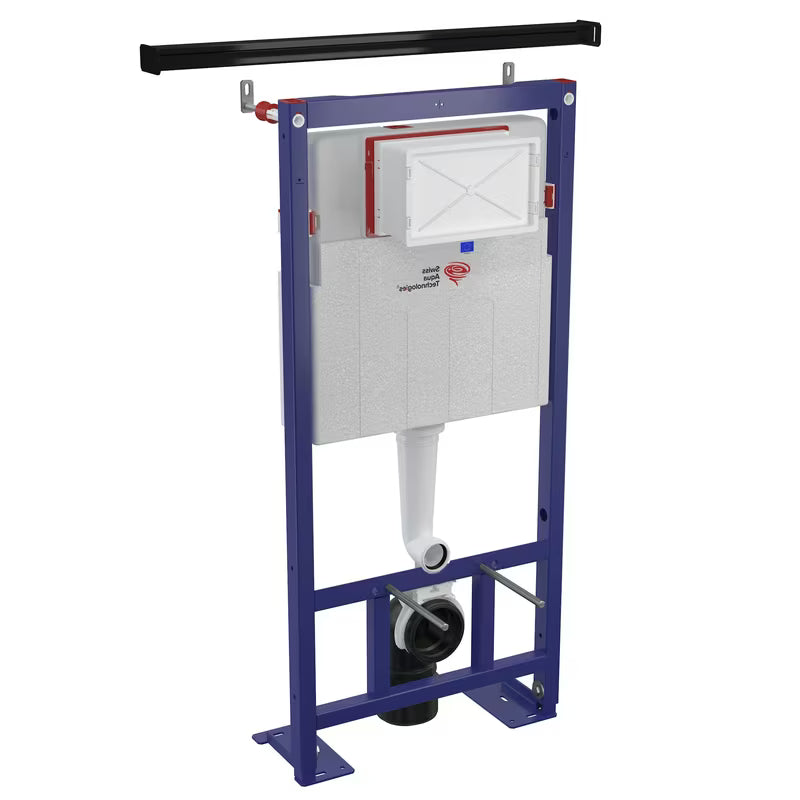 Razuporna traverza SAT pro za instalaciju WC školjke modula između dva zida u crnoj izvedbi