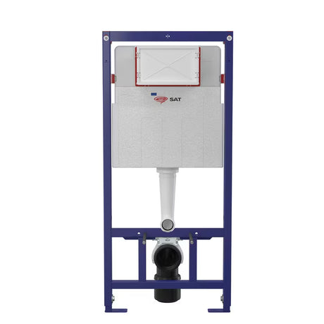 Podžbukni vodokotlić za WC SAT pro za ugradnju u predzid i knauf, s dvokoličinskim ispiranjem