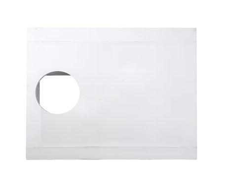 Bijeli polistirenski nosač SAT pro za tuš kadu od izdržljivog tvrdog polistirena HDPS.