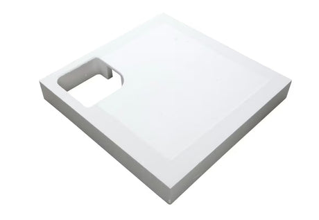 Bijeli polistirenski nosač SAT pro za tuš kadu od izdržljivog tvrdog polistirena HDPS.
