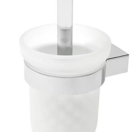 Zidna ČETKA za Wc SAT Project u kromu sa satiniranim staklom