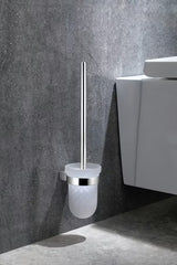 Zidna ČETKA za Wc SAT Project u kromu sa satiniranim staklom