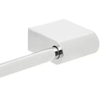 Zidni držač ručnika SAT Project u krom izvedbi od kromiranog aluminija