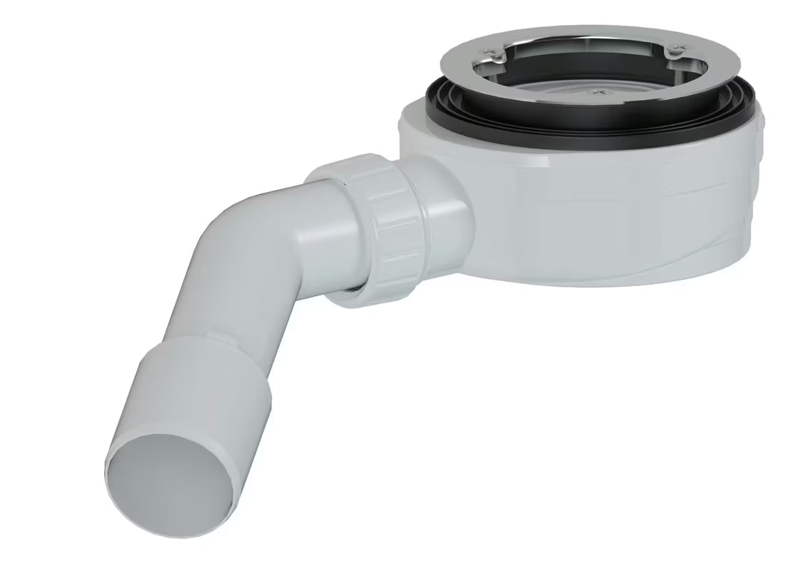 SAT Project sifon za tuš kadu s inox prirubnicom pro odvod 90 mm i gravitacijskom klapnom protiv neugodnih mirisa