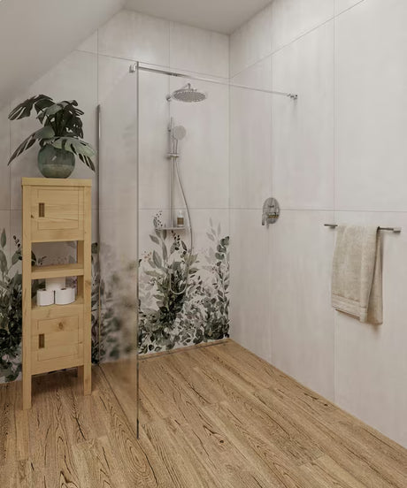 Podžbukna tuš i miješalica za kadu SAT Project u krom izvedbi s ručicom