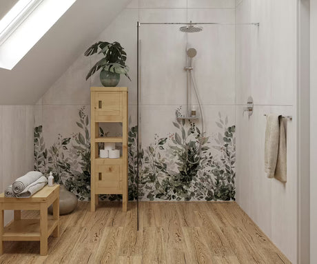 Podžbukna tuš i miješalica za kadu SAT Project u krom izvedbi s ručicom