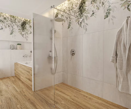 Podžbukna tuš i miješalica za kadu SAT Project u krom izvedbi s ručicom