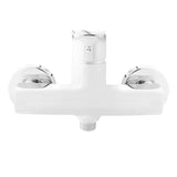 Jednoručna Baterija zidna miješalica za tuš SAT Project u krom izvedbi bez tuš seta.