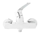 Jednoručna Baterija zidna miješalica za tuš SAT Project u krom izvedbi bez tuš seta.