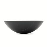 Umivaonik na ploču SAT Purity od pravog crnog mramora dimenzija 43 x 43 cm bez preljeva.