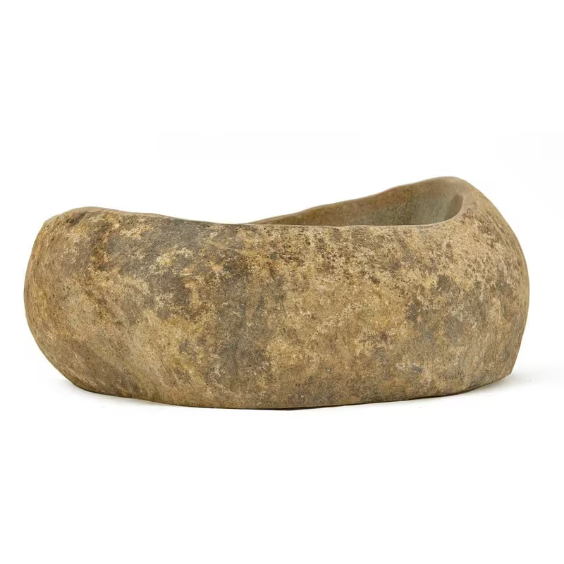 Umivaonik na ploču SAT Purity od prirodnog riječnog kamena bez preljeva