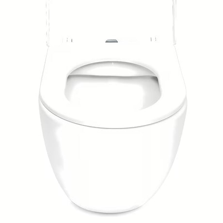 Bijeli viseća WC školjka SAT s Rimless izvedbom bez sustava za ispiranje i sjedalom sa soft Close