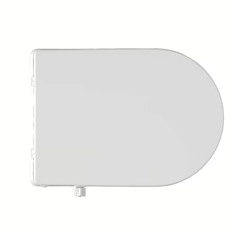 Bijeli bide nastavak WC daska SAT Easy s soft Close i upravljanjem kotačićem pro za stražnje i žensko pranje.