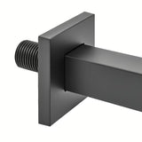 Crni nosač nadglavnog tuša SAT B-Way od metala, duljine 40 cm, pro modernu kupaonicu
