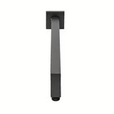 Crni nosač nadglavnog tuša SAT B-Way od metala, duljine 40 cm, pro modernu kupaonicu