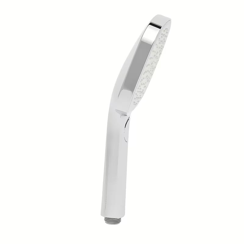 Ručni tuš SAT u bijeloj boji i kromu, promjera 12 cm i s tipkom EasyClick pro 3 mlaza.