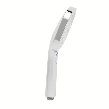 Ručni tuš SAT u bijeloj boji i kromu, promjera 12 cm i s tipkom EasyClick pro 3 mlaza.