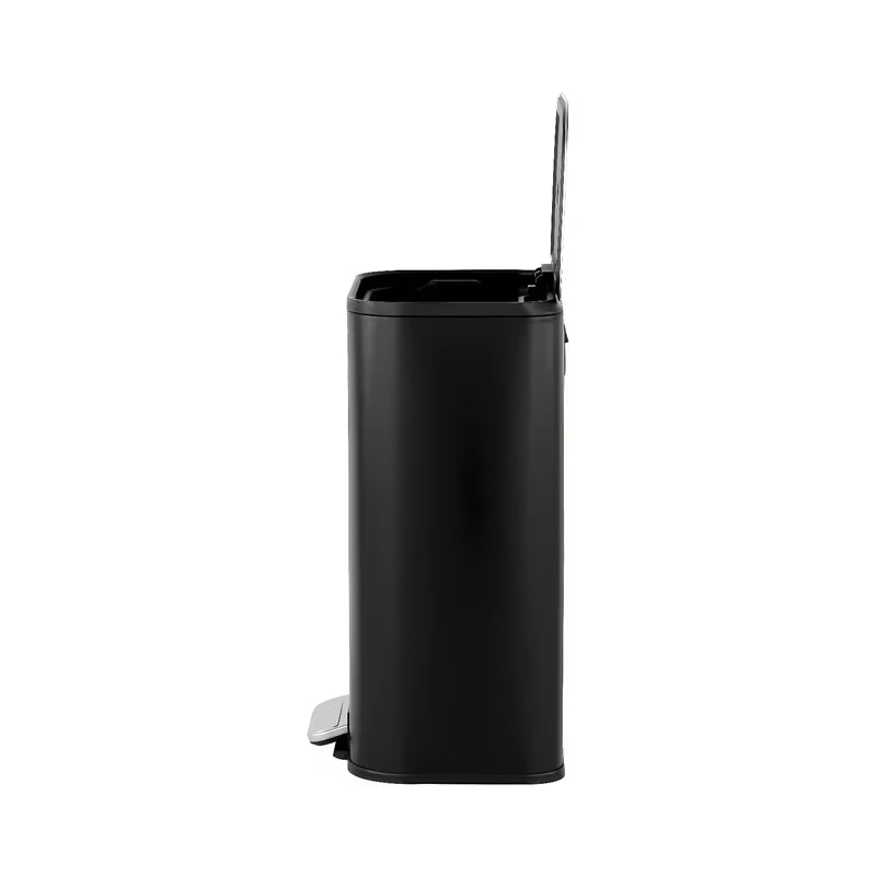 Crni mat kanta za otpad SAT od metala s tihim zatvaranjem soft Close i uklonjivim umetkom