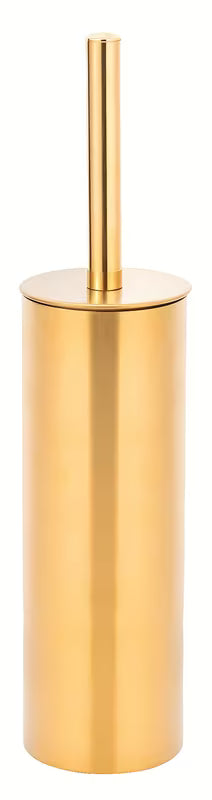 Samostojeći  ČETKA za Wc SAT Gold u mat zlatnoj izvedbi od metala za kupaonicu.