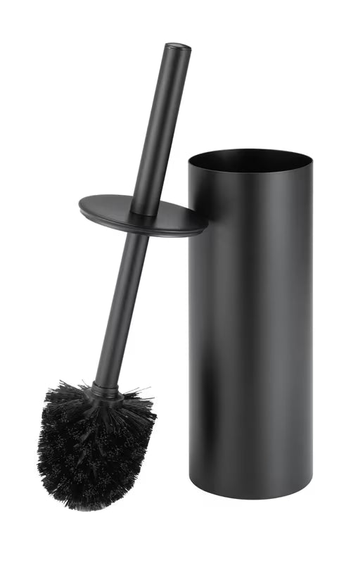 Samostojeći  ČETKA za Wc SAT od nehrđajućeg čelika u mat crnoj boji pro za modernu kupaonicu.