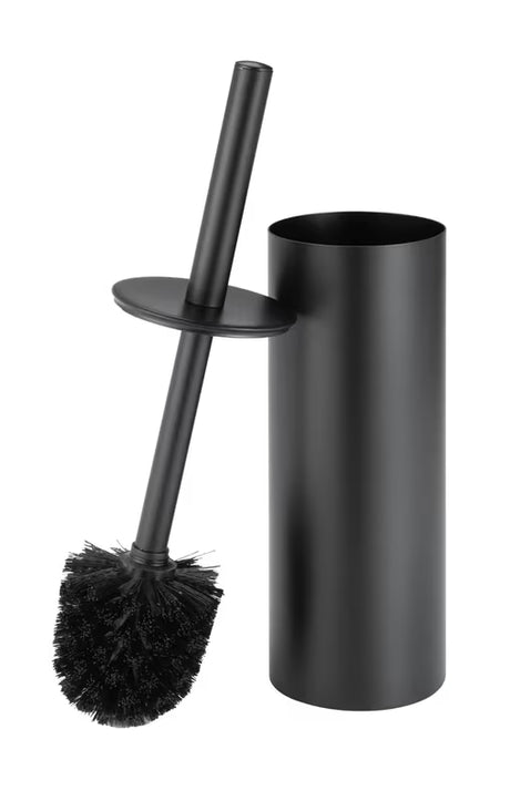 Samostojeći  ČETKA za Wc SAT od nehrđajućeg čelika u mat crnoj boji pro za modernu kupaonicu.