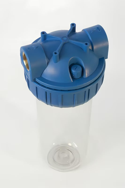SAT kućni filter 10" s prozirnom posudom i mesinganim priključcima 1/2" pro za hladnu vodu