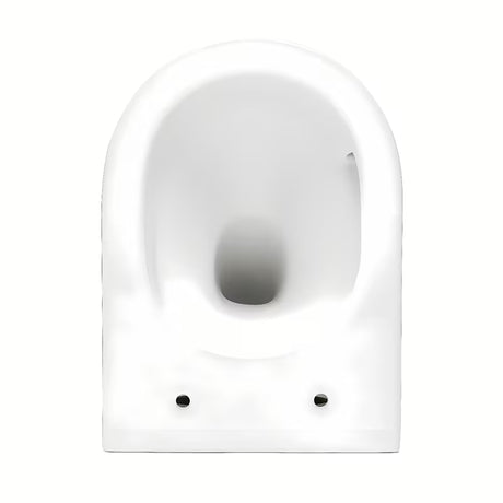 Viseći WC set SAT Tornado za ugradnju u zid s vrtložnim ispiranjem i bijelom tipkom za ispiranje