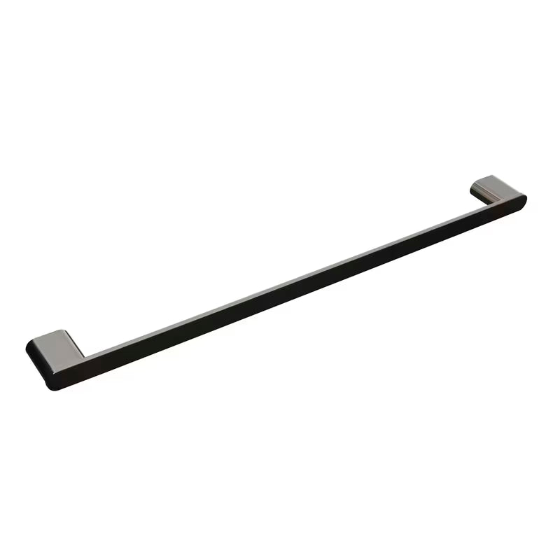 Zidni držač ručnika SAT Simply R u završnoj obradi PVD Gun Metal.
